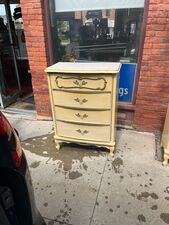 French provincial chest of drawers - $145
